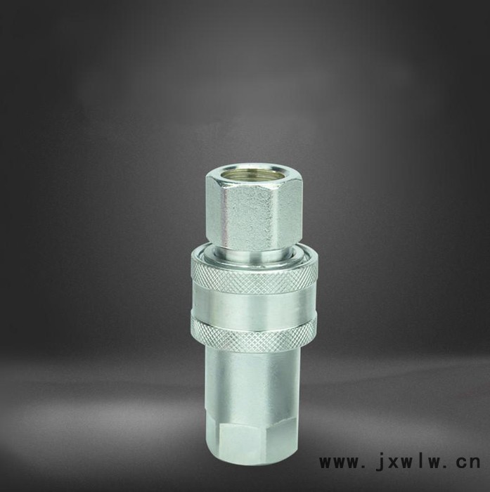 諾冠KZE開閉式液壓快速接頭 農(nóng)機(jī)注塑機(jī)快速接頭 液壓油管快換接頭 KZE4-10自封式快插接頭 液壓管接頭