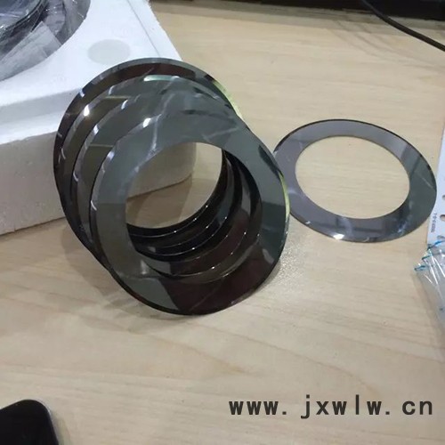 鋰電池合金分切圓刀片銅箔鋁箔鎢鋼分條刀片極片分條圓刀片 分切機(jī)圓刀片