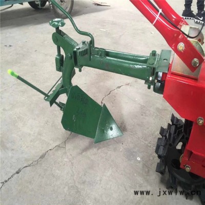山地手扶翻轉犁  HC-GDJ春耕開溝施肥機 華晨柴油發(fā)動機微耕機