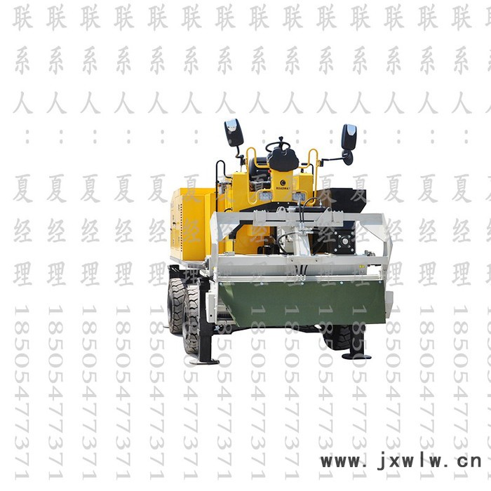 撒料機，路得威RWSL11渦輪增壓柴油發(fā)動機高精度加工布料輥撒料均勻金剛砂撒料機，金剛砂，金鋼砂撒料機，金鋼砂，