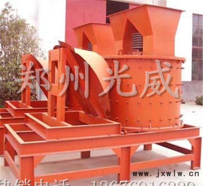 高效玻璃粉碎設備 雙料口復合式破碎機 立式復合式制砂機價格