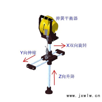 80Nm彈簧平衡器扭力臂 反力臂 助力臂 擰緊機(jī) 鉚槍助力 省力