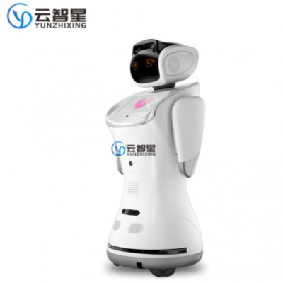 云智星三寶智能商用服務(wù)機(jī)器人 酒店商場(chǎng)餐廳語(yǔ)音對(duì)話(huà)迎賓機(jī)器人